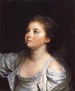 Jean-Baptiste Greuze A Girl Germany oil painting artist